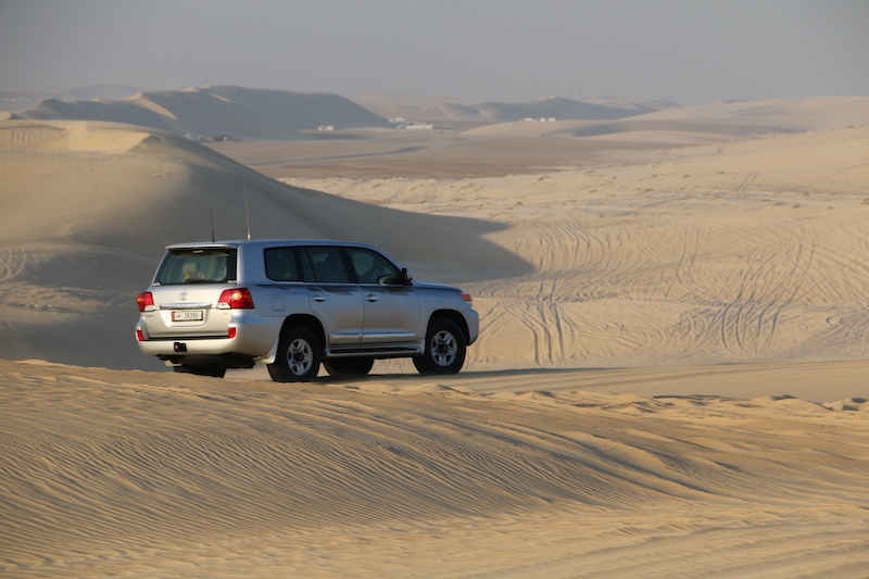 Dune bashing
